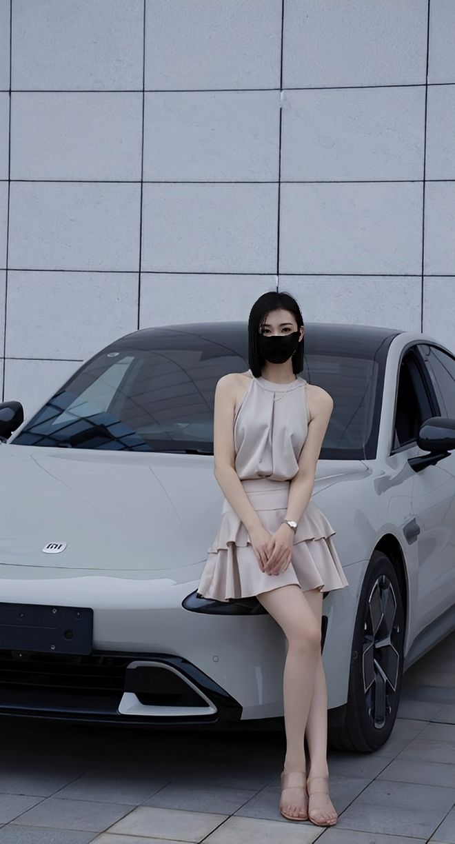 量都这么高的吗？仙女也就长这样吧麻将胡了2小米SU7的美女车主质(图7)